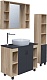 Grossman Мебель для ванной Флай 100 GR-3019 дуб сонома/серая – фотография-16